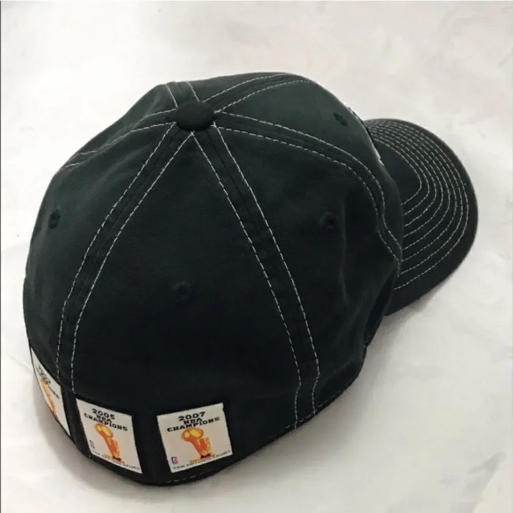 Adidas San Antonio Spurs NBA Collector’s Hat w/ Commemorative Champions Patches